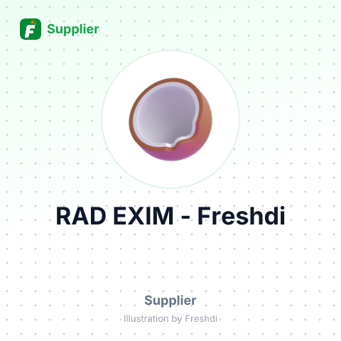 RAD EXIM – summary card, no photo uploaded yet