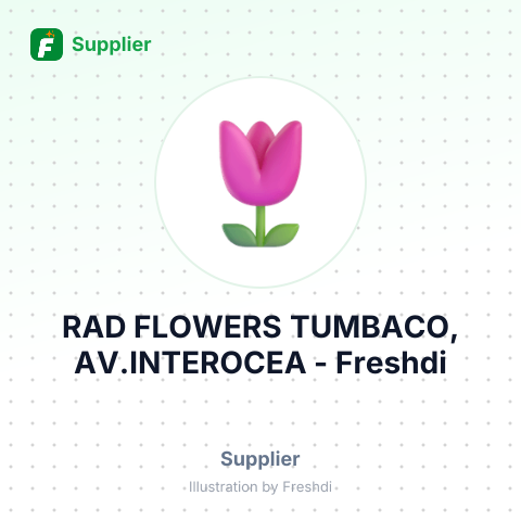 RAD FLOWERS TUMBACO, AV.INTEROCEA – summary card, no photo uploaded yet