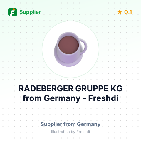 RADEBERGER GRUPPE KG – summary card, no photo uploaded yet