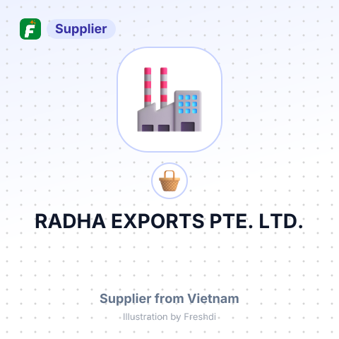RADHA EXPORTS PTE. LTD. – summary card, no photo uploaded yet
