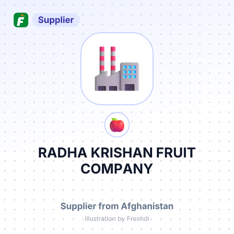 RADHA KRISHAN FRUIT COMPANY – summary card, no photo uploaded yet