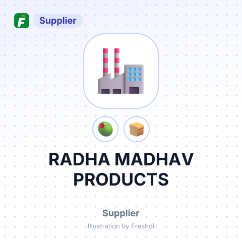 RADHA MADHAV PRODUCTS – summary card, no photo uploaded yet