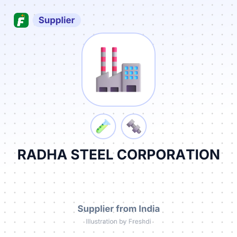 RADHA STEEL CORPORATION – summary card, no photo uploaded yet