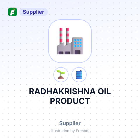 RADHAKRISHNA OIL PRODUCT – summary card, no photo uploaded yet