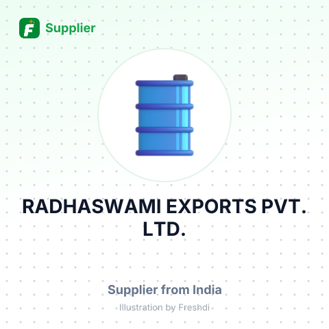 RADHASWAMI EXPORTS PVT. LTD. – summary card, no photo uploaded yet