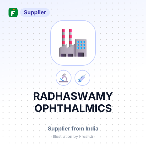 RADHASWAMY OPHTHALMICS – summary card, no photo uploaded yet