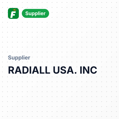 RADIALL USA. INC – summary card, no photo uploaded yet