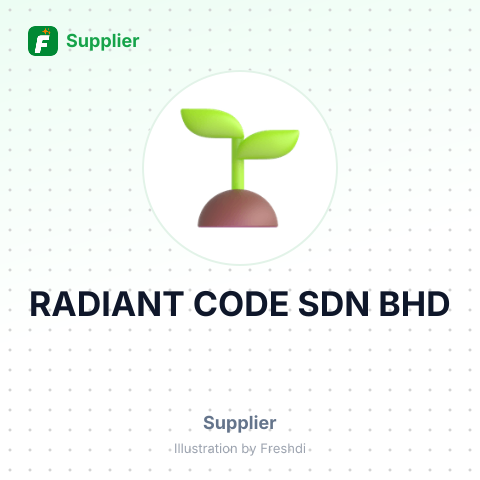 RADIANT CODE SDN BHD – summary card, no photo uploaded yet