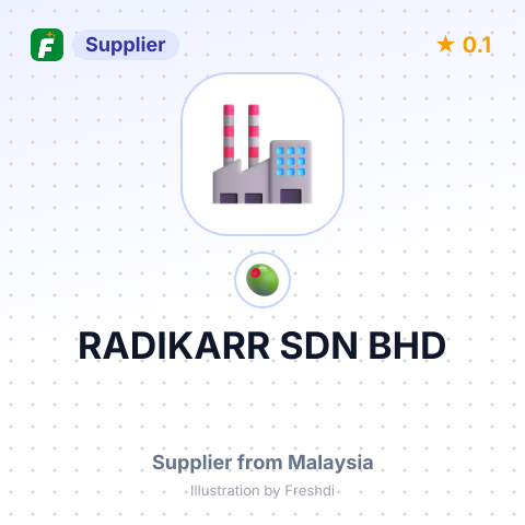 RADIKARR SDN BHD – summary card, no photo uploaded yet