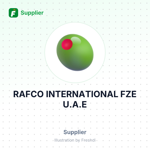 RAFCO INTERNATIONAL FZE U.A.E – summary card, no photo uploaded yet