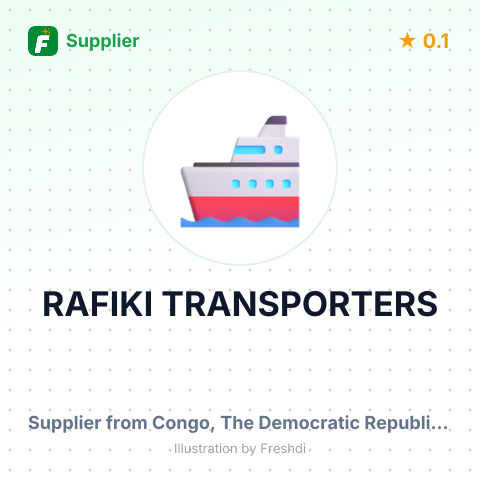 RAFIKI TRANSPORTERS – summary card, no photo uploaded yet