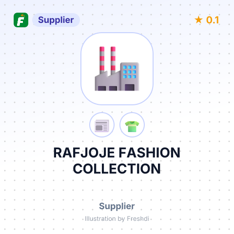 RAFJOJE FASHION COLLECTION – summary card, no photo uploaded yet