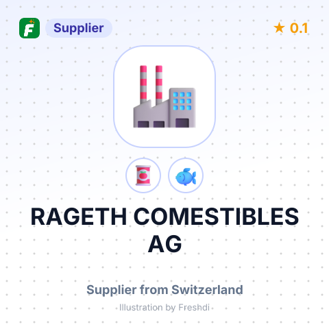RAGETH COMESTIBLES AG – summary card, no photo uploaded yet