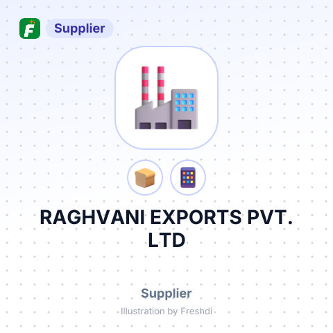 RAGHVANI EXPORTS PVT. LTD – summary card, no photo uploaded yet