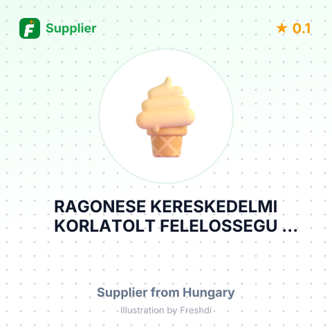 RAGONESE KERESKEDELMI KORLATOLT FELELOSSEGU TARSASAG – summary card, no photo uploaded yet