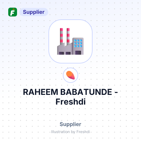 RAHEEM BABATUNDE – summary card, no photo uploaded yet