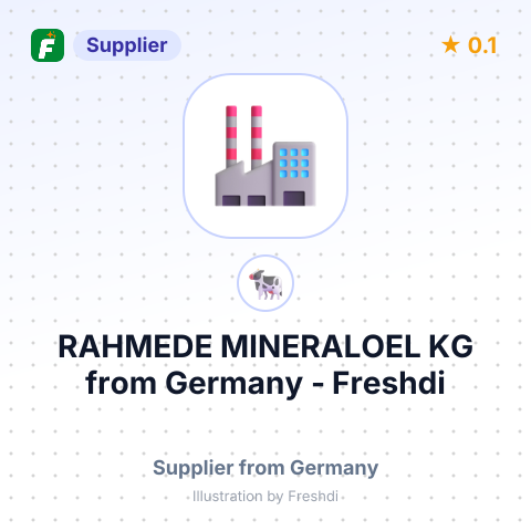 RAHMEDE MINERALOEL KG – summary card, no photo uploaded yet