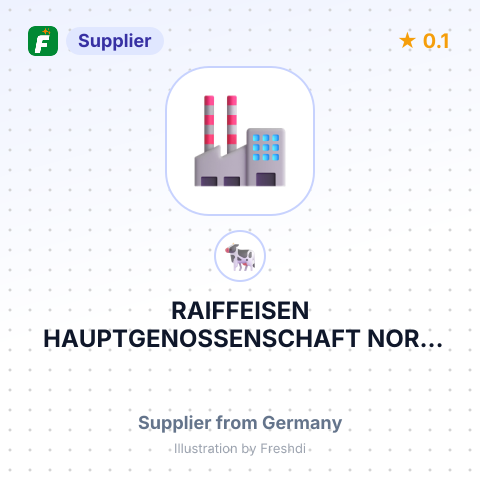 RAIFFEISEN HAUPTGENOSSENSCHAFT NORD AG – summary card, no photo uploaded yet