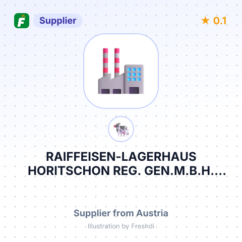 RAIFFEISEN-LAGERHAUS HORITSCHON REG. GEN.M.B.H. – summary card, no photo uploaded yet