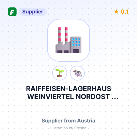 RAIFFEISEN-LAGERHAUS WEINVIERTEL NORDOST REG.GEN.M.B.H. – summary card, no photo uploaded yet