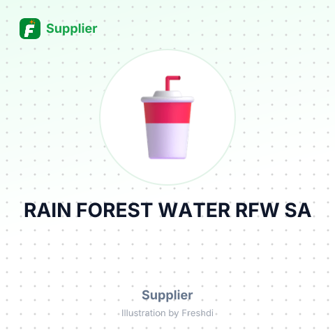 RAIN FOREST WATER RFW SA – summary card, no photo uploaded yet