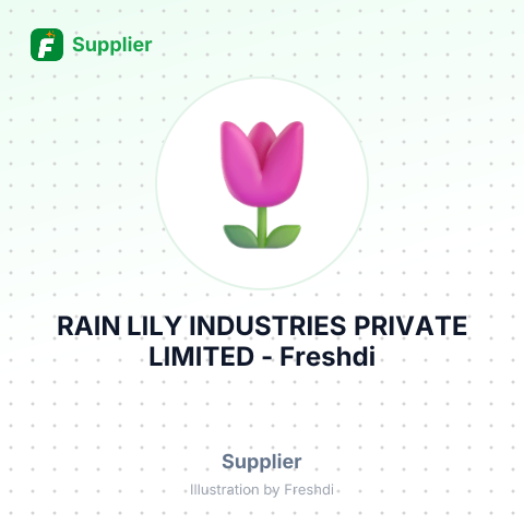RAIN LILY INDUSTRIES PRIVATE LIMITED – summary card, no photo uploaded yet