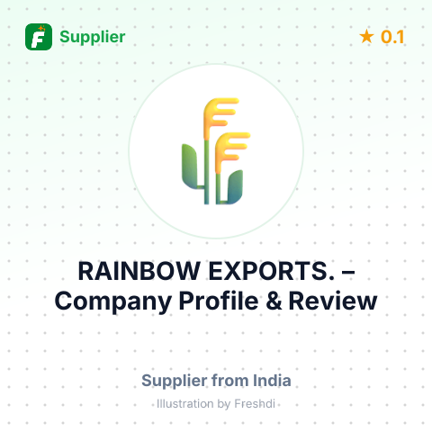 RAINBOW EXPORTS. – summary card, no photo uploaded yet