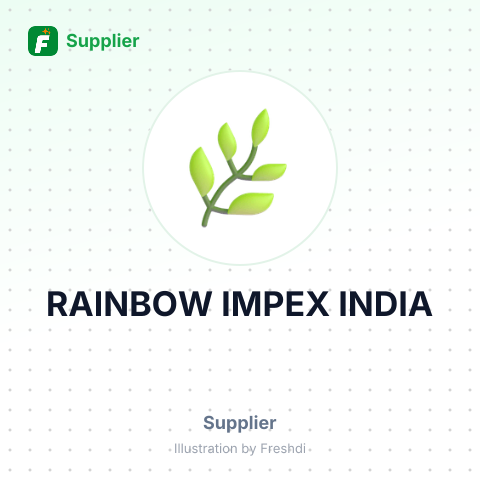 RAINBOW IMPEX INDIA – summary card, no photo uploaded yet