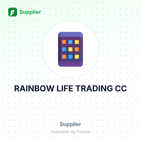 RAINBOW LIFE TRADING CC – summary card, no photo uploaded yet