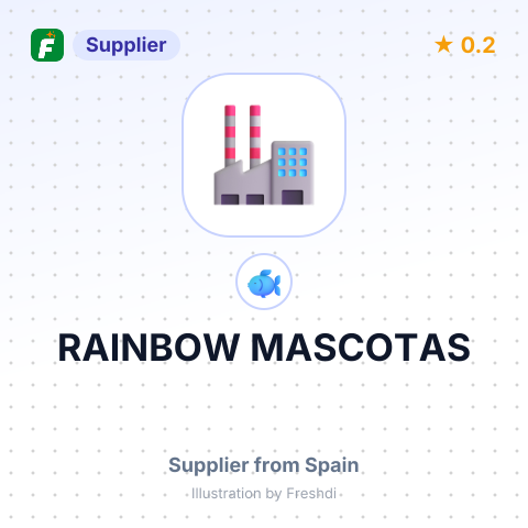 RAINBOW MASCOTAS – summary card, no photo uploaded yet
