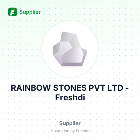 RAINBOW STONES PVT LTD – summary card, no photo uploaded yet