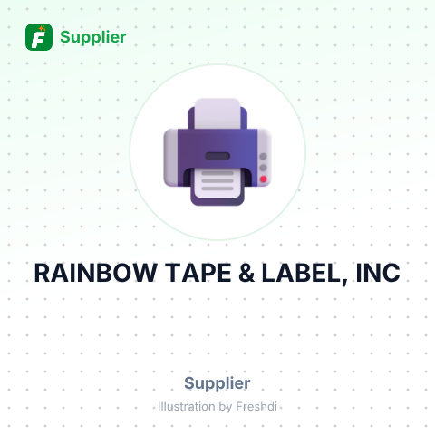 RAINBOW TAPE & LABEL, INC – summary card, no photo uploaded yet