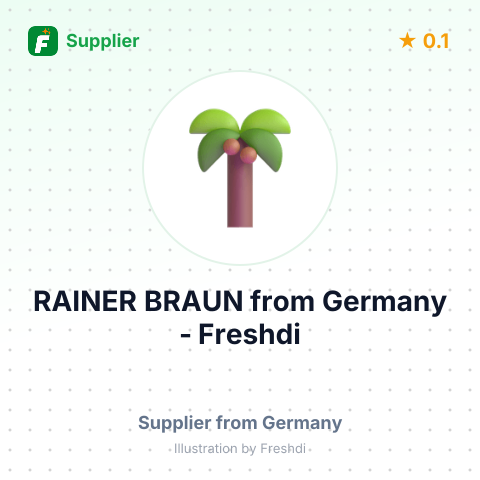 RAINER BRAUN – summary card, no photo uploaded yet