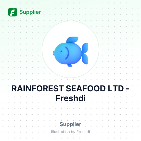 RAINFOREST SEAFOOD LTD – summary card, no photo uploaded yet