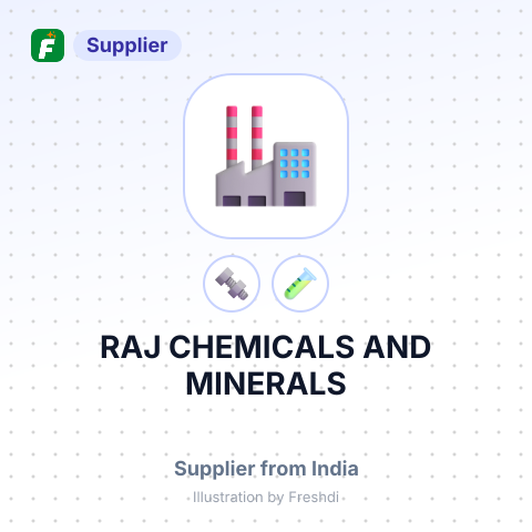 RAJ CHEMICALS AND MINERALS – summary card, no photo uploaded yet