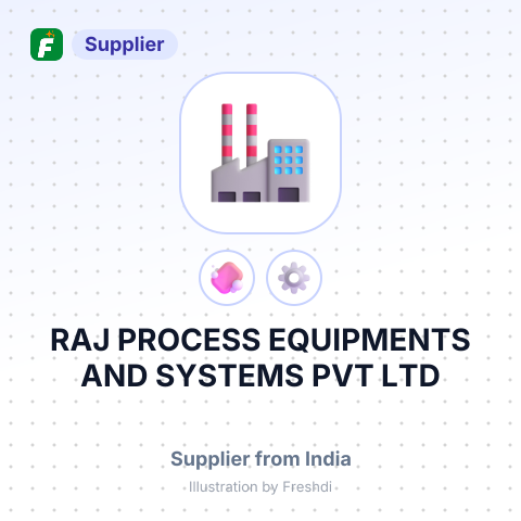 RAJ PROCESS EQUIPMENTS AND SYSTEMS PVT LTD – summary card, no photo uploaded yet