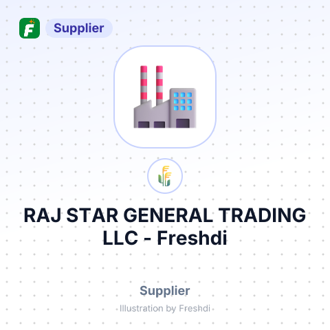 RAJ STAR GENERAL TRADING LLC – summary card, no photo uploaded yet