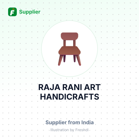 RAJA RANI ART HANDICRAFTS – summary card, no photo uploaded yet