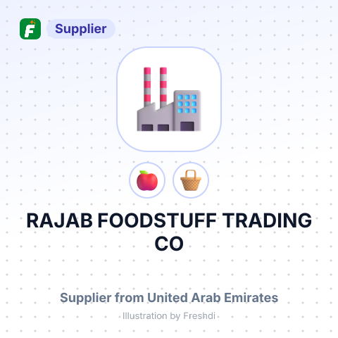 RAJAB FOODSTUFF TRADING CO – summary card, no photo uploaded yet