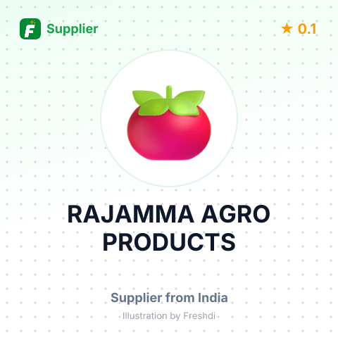RAJAMMA AGRO PRODUCTS – summary card, no photo uploaded yet