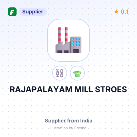 RAJAPALAYAM MILL STROES – summary card, no photo uploaded yet