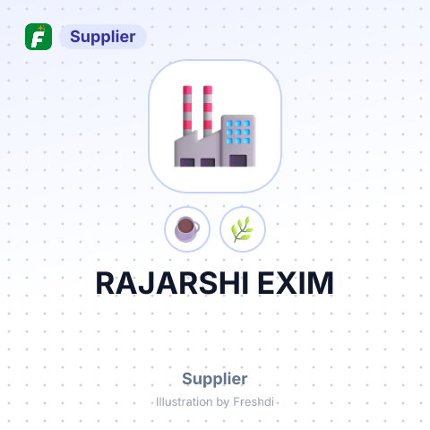 RAJARSHI EXIM – summary card, no photo uploaded yet