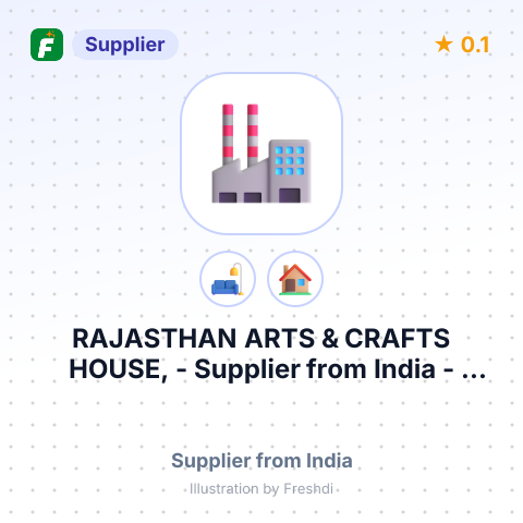 RAJASTHAN ARTS & CRAFTS HOUSE, – summary card, no photo uploaded yet