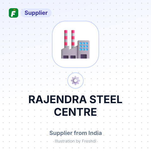 RAJENDRA STEEL CENTRE – summary card, no photo uploaded yet