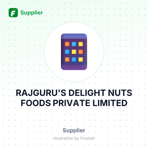 RAJGURU'S DELIGHT NUTS FOODS PRIVATE LIMITED – summary card, no photo uploaded yet