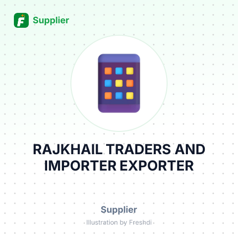 RAJKHAIL TRADERS AND IMPORTER EXPORTER – summary card, no photo uploaded yet