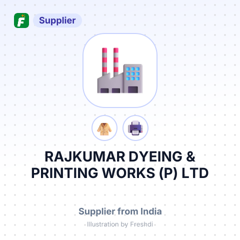 RAJKUMAR DYEING & PRINTING WORKS (P) LTD – summary card, no photo uploaded yet