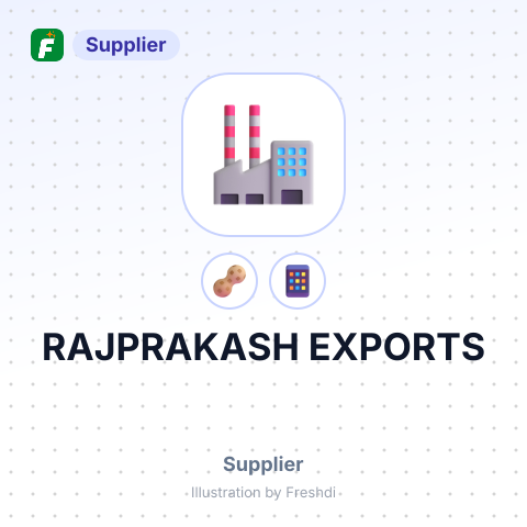 RAJPRAKASH EXPORTS – summary card, no photo uploaded yet