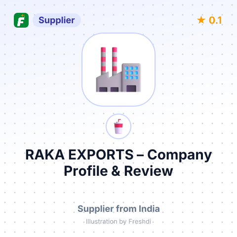 RAKA EXPORTS, – summary card, no photo uploaded yet