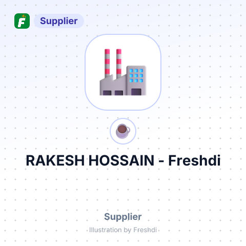 RAKESH HOSSAIN – summary card, no photo uploaded yet